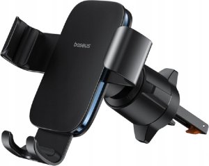 Uchwyt samochodowy Baseus Metal Age 3 na telefon, grawitacyjny, na kratkę nawiewu - czarny 2