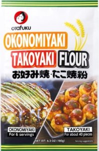 Mieszanka, mąka na Okonomiyaki i Takoyaki 180g - Otafuku 1