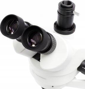 Mikroskop Techrebal Profesjonalny Mikroskop Stereoskopowy Kamera Lampa 56x LED 10HT Zestaw Pro 4
