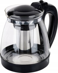 DZBANEK SZKLANY ZAPARZACZ Z SITKIEM 2L DO HERBATY ZIÓŁ 4