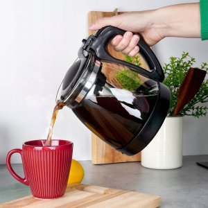 DZBANEK SZKLANY ZAPARZACZ Z SITKIEM 2L DO HERBATY ZIÓŁ 6