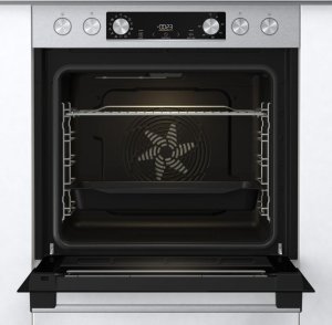 Built-in oven Gorenje BC6737E02X + hob Gorenje ECD643BSC + telescopic runners 863768 2