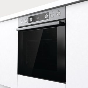 Built-in oven Gorenje BC6737E02X + hob Gorenje ECD643BSC + telescopic runners 863768 3