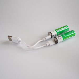 TIROSS RECHARGEABLE BATTERY R6 AA 2pcs 2