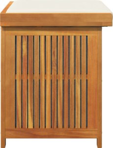 Skrzynka na poduszki ogrodowe 60x50x61 cm lite drewno akacjowe 6