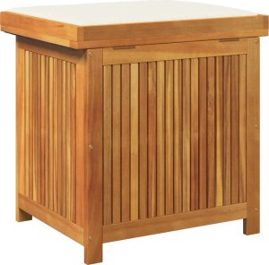 Skrzynka na poduszki ogrodowe 60x50x61 cm lite drewno akacjowe 7