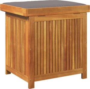 vidaXL Skrzynka na poduszki ogrodowe 60x50x61 cm lite drewno akacjowe 7