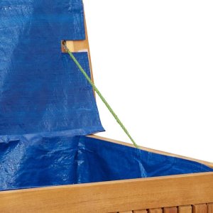 vidaXL Skrzynka na poduszki ogrodowe 60x50x61 cm lite drewno akacjowe 10