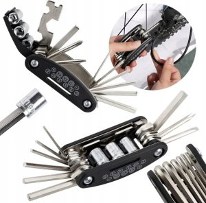 Zestaw kluczy rowerowych 16w1 do naprawy 2