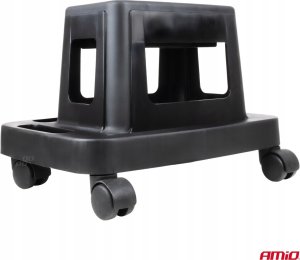AMiO Krzesło warsztatowe na kółkach z wbudowanym schowkiem 150 kg amio-04269 3