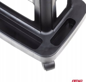 AMiO Krzesło warsztatowe na kółkach z wbudowanym schowkiem 150 kg amio-04269 5