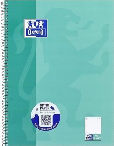 Oxford 400132378 notatnik A4 80 ark. Niebieski, Zielony 2
