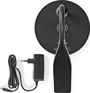 Nedis LTLGQ4M2BK lampa stołowa 5,5 W LED G Czarny 5