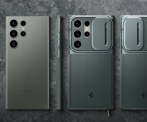 Etui Spigen Optik Armor na Samsung Galaxy S25 Ultra - zielone 5