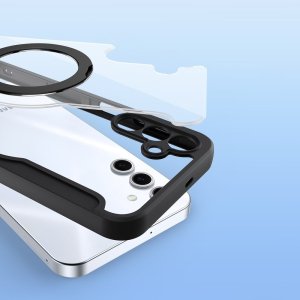 Dux Ducis Etui Skin X Pro na Samsung Galaxy S25 z MagSafe i portfelem - czarne 11