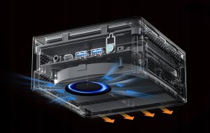 MINI-PC Minis Forum UM890 Pro Ryzen 7 8845HS barebone 11