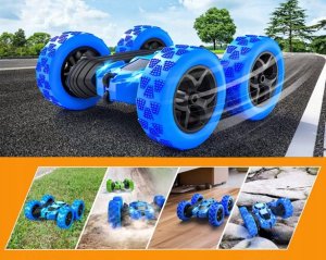 Auto Akrobata 2W1 Zdalnie Sterowany Samochód Pilot 3