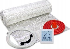 Zestaw mata grzejna jednostronnie zasilana WT 2010 AL, 150 W/m2, 10,0 m2, regulator TVT 31 WiFi 1