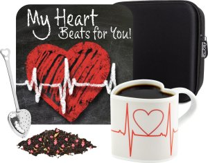 Zestaw Prezentowy dla Zakochanych - My Heart Beats for You 1