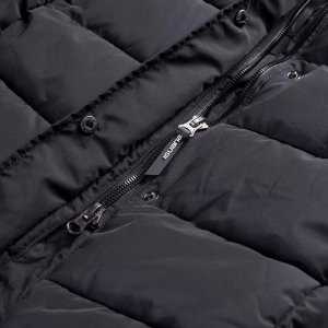 Damski płaszcz pikowany zimowy z kapturem Iguana Manka W rozmiar S 11