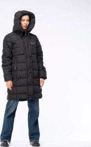 Damski płaszcz pikowany zimowy z kapturem Iguana Manka W rozmiar S 6