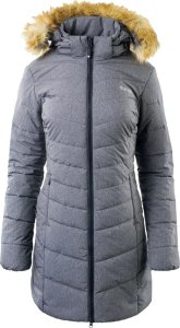 Damski płaszcz pikowany zimowy z kapturem Hi-tec Lady Gveni rozmiar S 2