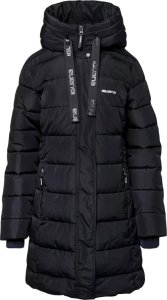 Damski płaszcz pikowany zimowy z kapturem Iguana Manka W rozmiar XL 8