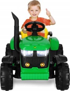 Traktor z przyczepą dla dzieci elektryczny jeździk na akumulator sterowany pilotem UNIWERSALNY 1