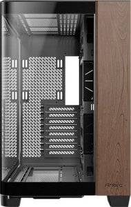 Antec C8 Curve Wood, Full Tower, PC, Black, Transparent, Wood, ATX, ITX, Glass, Plastic, Steel, Wood, 17.5 cm 13