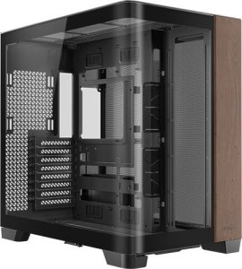 Antec C8 Curve Wood, Full Tower, PC, Black, Transparent, Wood, ATX, ITX, Glass, Plastic, Steel, Wood, 17.5 cm 16