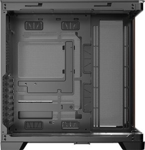 Antec C8 Curve Wood, Full Tower, PC, Black, Transparent, Wood, ATX, ITX, Glass, Plastic, Steel, Wood, 17.5 cm 17