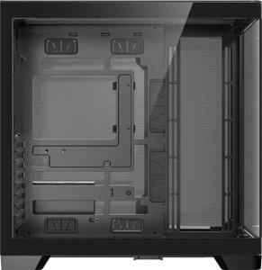 Antec C8 Curve Wood, Full Tower, PC, Black, Transparent, Wood, ATX, ITX, Glass, Plastic, Steel, Wood, 17.5 cm 18