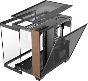 Antec C8 Curve Wood, Full Tower, PC, Black, Transparent, Wood, ATX, ITX, Glass, Plastic, Steel, Wood, 17.5 cm 23