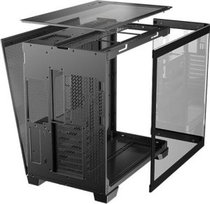 Antec C8 Curve Wood, Full Tower, PC, Black, Transparent, Wood, ATX, ITX, Glass, Plastic, Steel, Wood, 17.5 cm 3