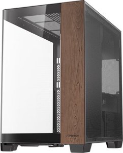 Antec C8 Curve Wood, Full Tower, PC, Black, Transparent, Wood, ATX, ITX, Glass, Plastic, Steel, Wood, 17.5 cm 9