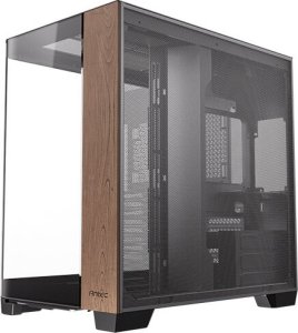 Antec C8 Curve Wood, Full Tower, PC, Black, Transparent, Wood, ATX, ITX, Glass, Plastic, Steel, Wood, 17.5 cm 10