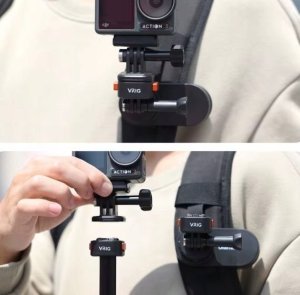 Głowica Szybkozłączka Uchwyt Magnes 1/4 do GoPro HERO 13 12 11 10 9 8 7 MAX / AC14 6