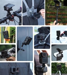 Ramka Montażowa Obudowa Frame Mount + Osłona do DJI OSMO Action 5 PRO / 4 / 3 / BK941 5