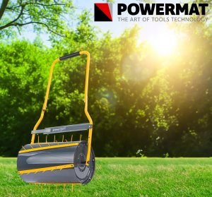 Walec OGRODOWY Do Trawy Aerator Trawnika Ubijak Gleby Ziemi 35L 50CM KOLCE 11