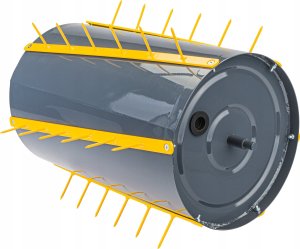 Walec OGRODOWY Do Trawy Aerator Trawnika Ubijak Gleby Ziemi 35L 50CM KOLCE 12