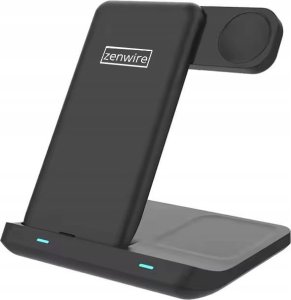 Ładowarka Bezprzewodowa 3w1 USB-C Indukcyjna do Telefonu Smartfona Zegarka Watch Słuchawek TWS Airpods Buds Zenwire X12 5