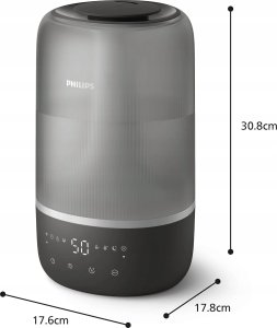 Nawilżacz powietrza Philips HU1510/03 Szary 5