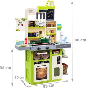 Kuchnia dla Małego Kucharza z Efektami dźwięk para światło 63 ele ZA5325 2