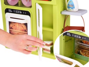 Kuchnia dla Małego Kucharza z Efektami dźwięk para światło 63 ele ZA5325 7