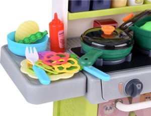 Kuchnia dla Małego Kucharza z Efektami dźwięk para światło 63 ele ZA5325 8