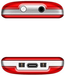 Telefon komórkowy Evolveo EVOLVEO EasyPhone telefon komórkowy dla seniorów z ładowarką czerwony 2