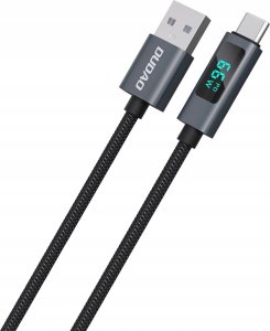 Kabel USB Dudao USB-A - USB-C 1 m Wielokolorowy (6976625334407) 2