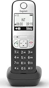 GIGASET A690HX schwarz 5,1 cm 2 Zoll schwarz-weiss Grafik-Display Freisprechen Telefonbuch f�r DECT Basisstationen und Router 1