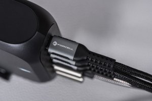 Kabel USB ForCell USB-A - Lightning 3 m Czarny 3