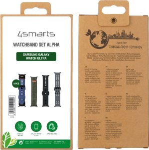 4smarts Watchband 4er Set Alpha für Samsung Galaxy Watch Ultra 8